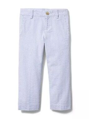 Janie and Jack blue Seersucker Dress Pant size 18-24 months